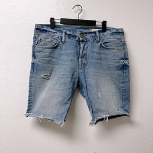 All saints Jean shorts